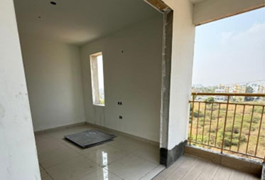 Brigade Sanctuary Tower A : Tiling works in progress - Status as of April 2025