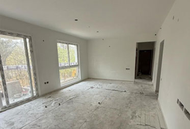 Brigade Sanctuary Tower A : Gypsum plastering & Railing works - Status as of April 2025