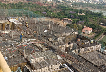Brigade Sanctuary Tower C : Milestone Release On Casting of 18th floor slab - Status as of April 2025