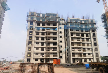 Brigade Sanctuary Tower D : On Casting of 9th floor slab - Status as on 18<sup>th</sup> April 2025