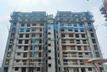 Brigade Sanctuary Tower D : Eleventh Floor shuttering & reinforcement work is in progress - Status as of April 2025