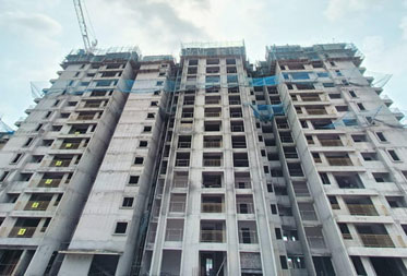 Brigade Sanctuary Tower E : Fifteenth Floor shuttering & reinforcement work is in progress - Status as of April 2025