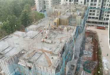 Brigade Sanctuary Tower G : Milestone Release On Casting of 5<sup>th</sup> floor slab - Status as on 5<sup>th</sup> April 2025