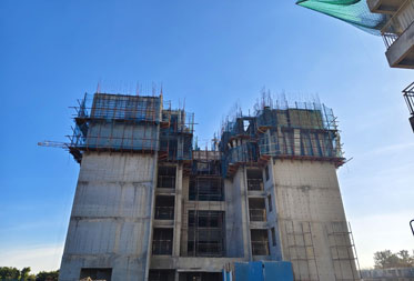 Brigade Sanctuary Tower D: Milestone Release On Casting of 5<sup>th</sup> floor slab - Status as on 12<sup>th</sup> February 2025