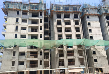 Brigade Sanctuary Tower B : Milestone Release On Casting of 9<sup>th</sup> floor slab - Status as on 11<sup>th</sup> March 2025
