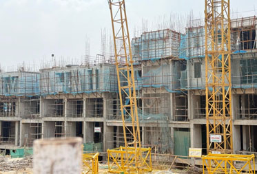 Brigade Sanctuary Tower F : Third Floor shuttering & reinforcement is in progress - Status as of March 2025