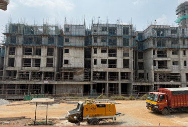 Brigade Sanctuary Tower G : Fifth floor shuttering & reinforcement is in progress - Status as of March 2025