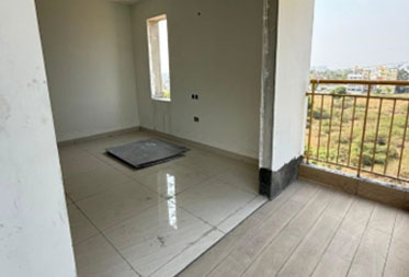 Brigade Sanctuary Tower A : Tiling works in progress - Status as of May 2025