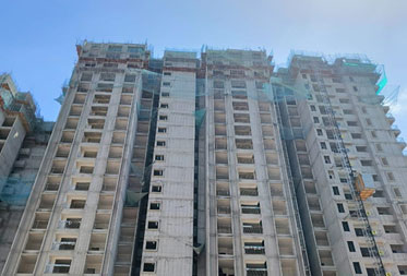 Brigade Sanctuary Tower C : Twenty first Floor shuttering & reinforcement	is in progress - Status as of May 2025