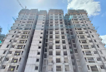 Brigade Sanctuary Tower E : Seventeenth Floor shuttering & reinforcement work is in progress - Status as of May 2025